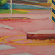 median in red tones
