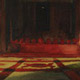 painting of empty room from Goya's Junta